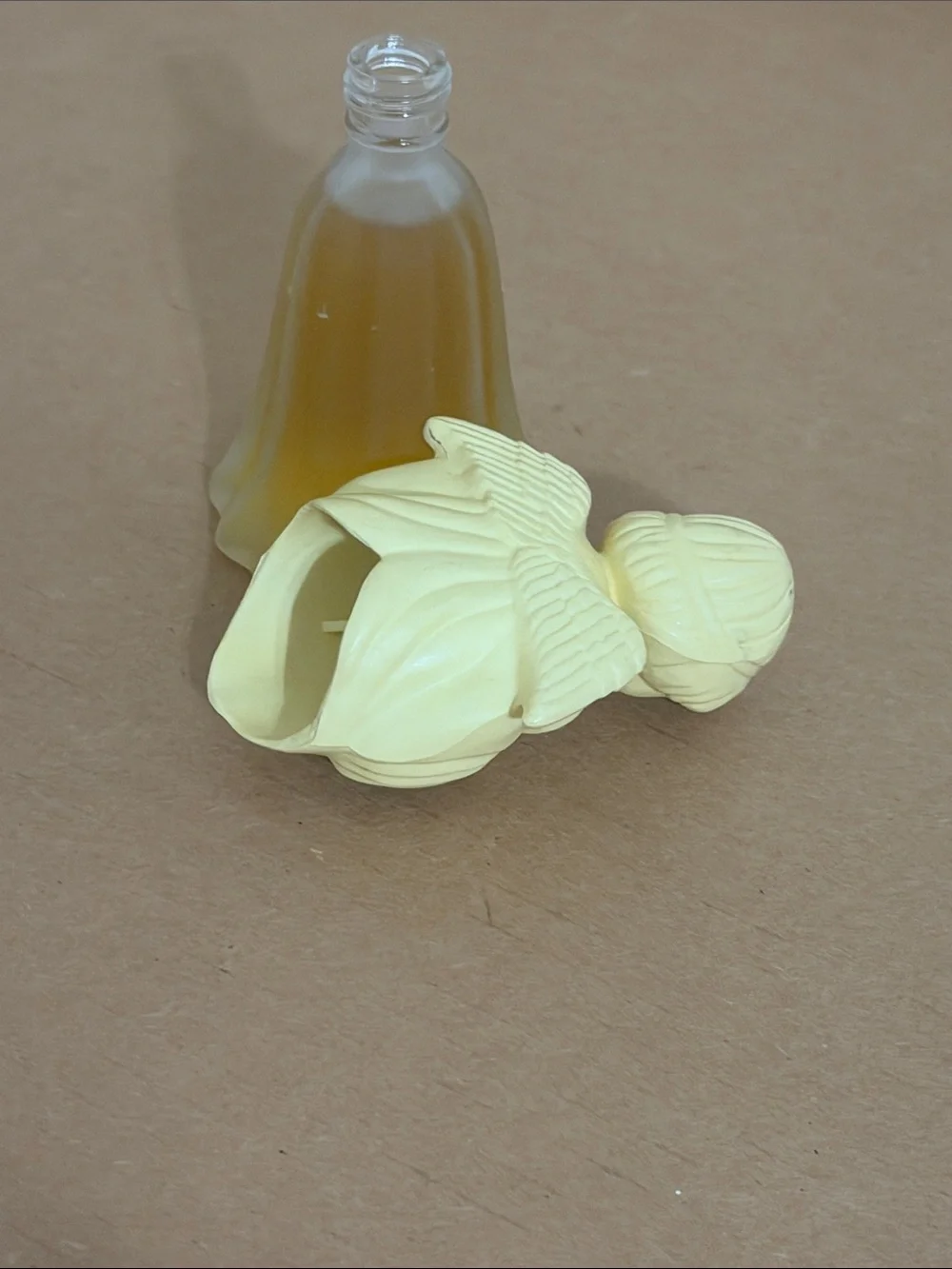 Avon vintage “Here’s My Heart” cologne Angel bottle.